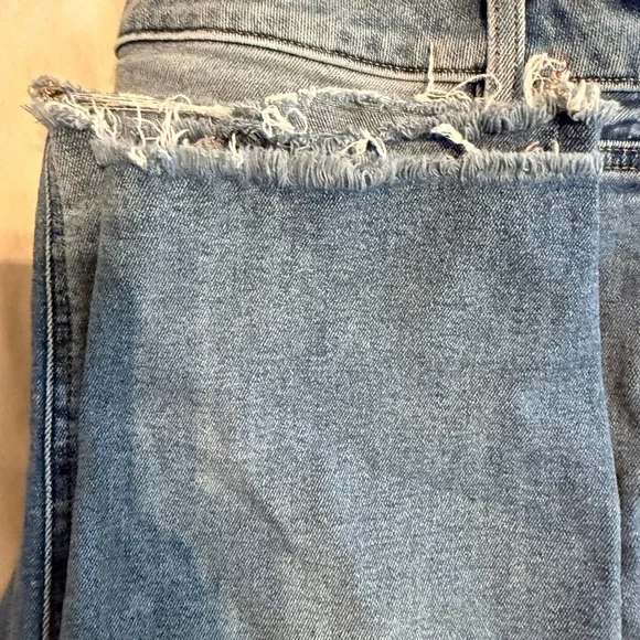 Lane Bryant Light Blue Distressed Boyfriend Jeans - Picture 4 of 4